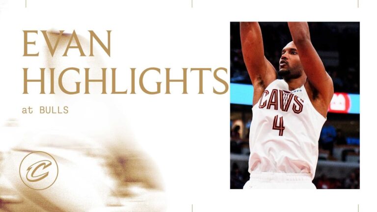 Cavs at Bulls Evan Mobley Highlights 03.19.2026