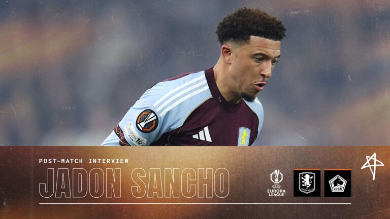 Everyone was motivated Jadon Sancho on Lille Victory POST MATCH
