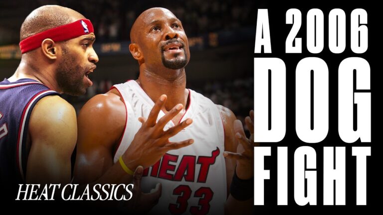CLUTCH GAME: HEAT Close Out Kidd, VC, Jefferson’s Nets In Miami 2006 NBA Playoffs