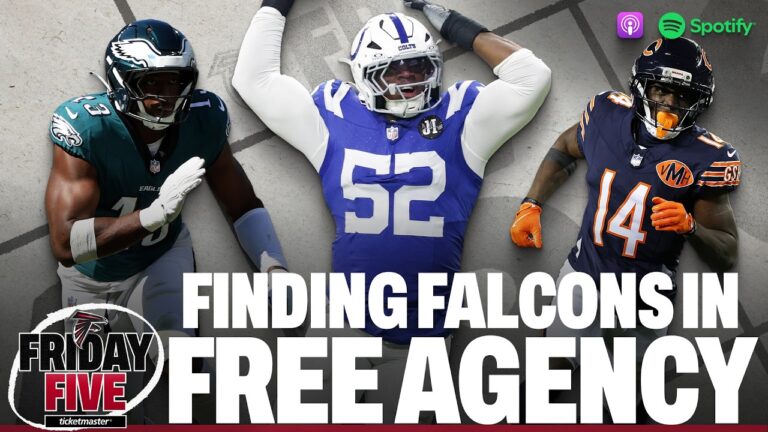 Olamide Zaccheaus, Azeez Ojulari & Samson Ebukam on why they joined the Falcons Friday Five Podcast