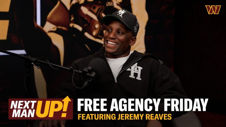 Post-Signing 1-on-1: S Jeremy Reaves Free Agency Friday x Next Man Up Washington Commanders