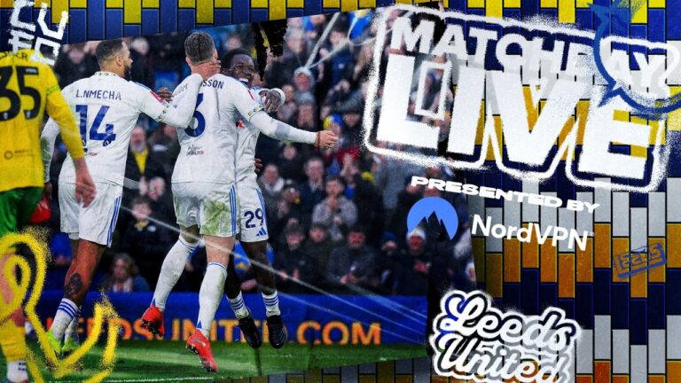 Matchday Live Leeds United v Brentford