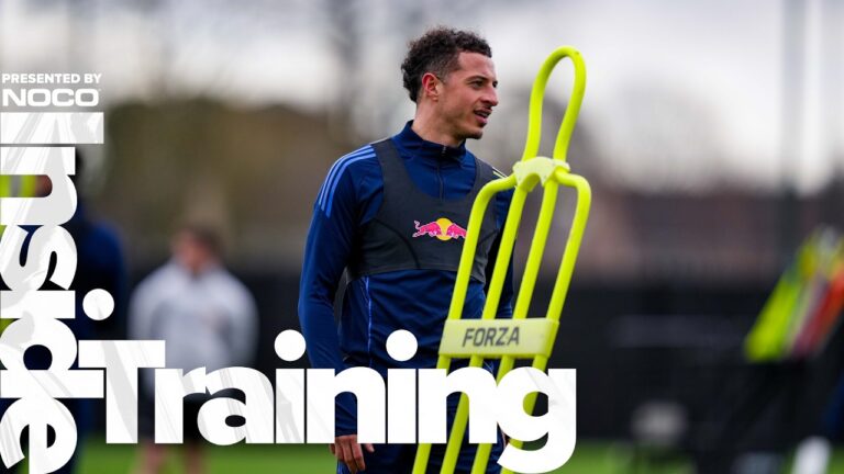Press-up forfeit, rondos, ready for Brentford Inside Training exclusive footage