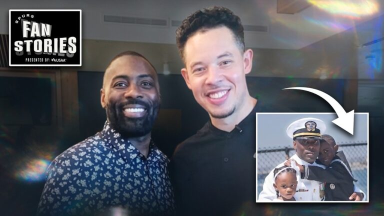Spurs Fan Stories: How a U.S Navy Veteran Found Family with the San Antonio Spurs