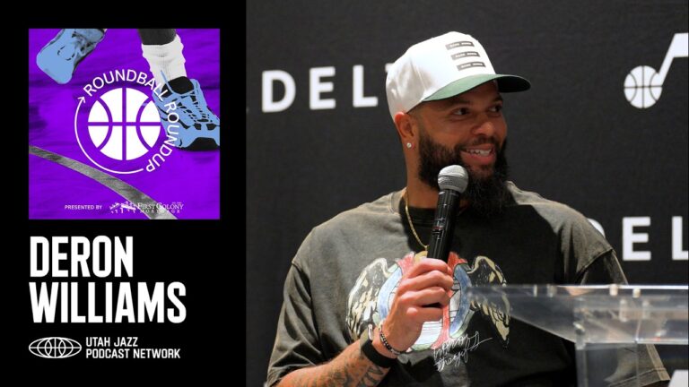 DERON WILLIAMS joins Roundball Roundup UTAH JAZZ