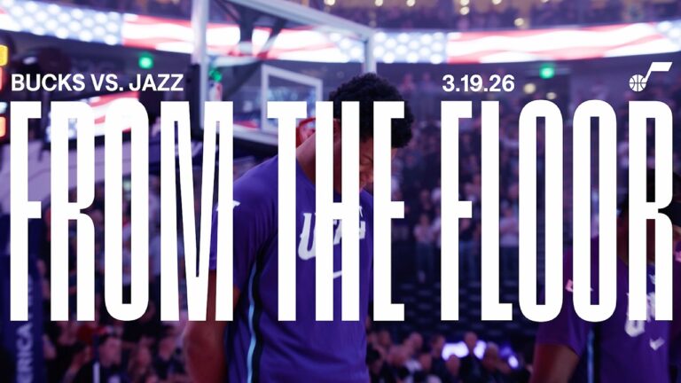 From the Floor: DOMINANT WIN at home over BUCKS UTAH JAZZ