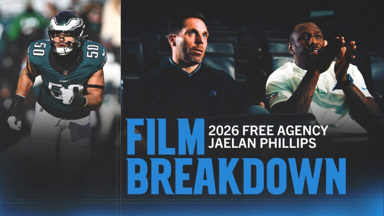 Carolina Panthers GM Dan Morgan breaks down Jaelan Phillips film