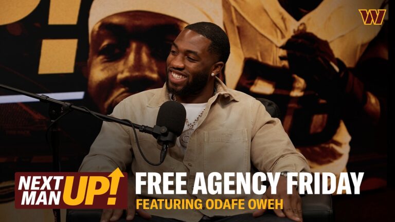 Post-Signing 1-on-1: DE Odafe Oweh Free Agency Friday x Next Man Up Washington Commanders