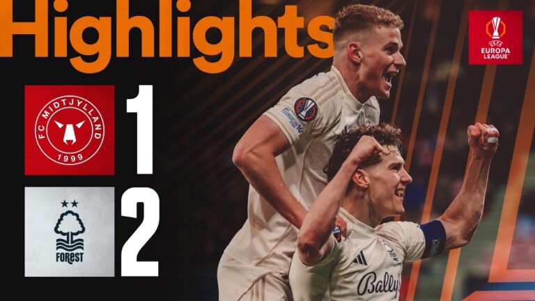 PENALTY SHOOTOUT WIN! FC Midtjylland 1-2 Nottingham Forest Europa League Highlights
