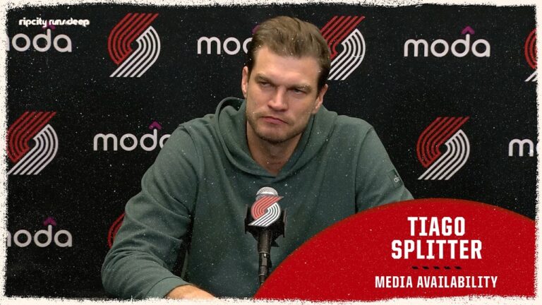 Tiago Splitter Pregame Media Availability Trail Blazers at Timberwolves March 20, 2026