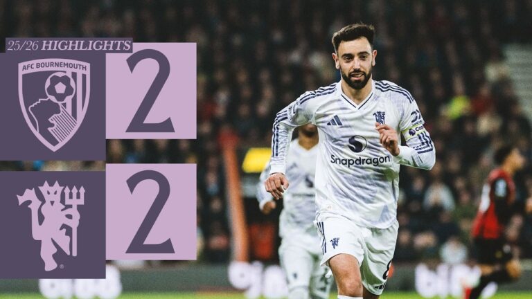 A Point Away From Home Bournemouth v Man Utd Highlights