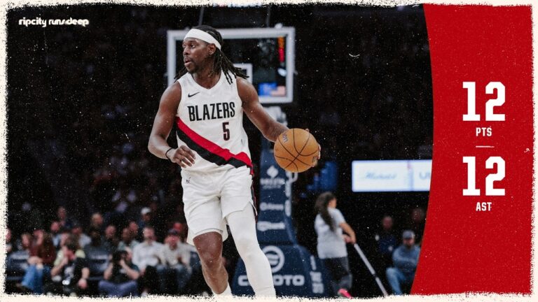 Jrue Holiday Records A Double-Double In Win at Timberwolves Portland Trail Blazers March 20 2026