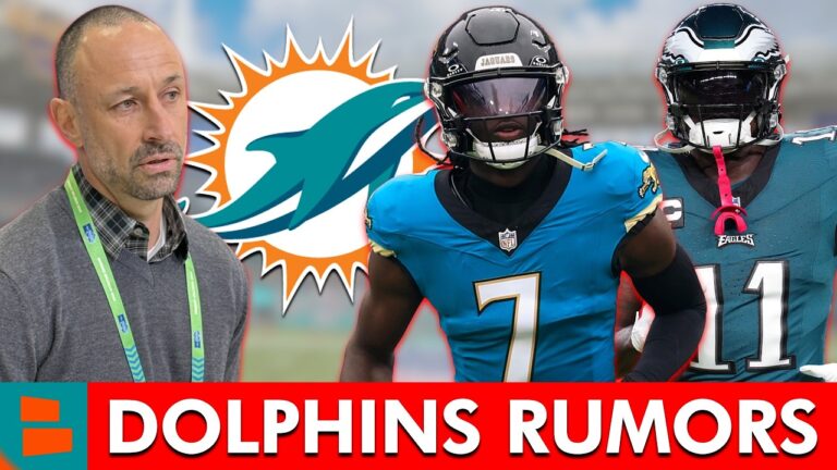Miami Dolphins Rumors On Brian Thomas Jr., DeVon Achane, A.J. Brown & NFL Draft