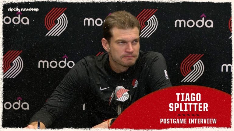 Tiago Splitter Discusses Tonight’s Win vs Timberwolves Portland Trail Blazers March 20, 2026