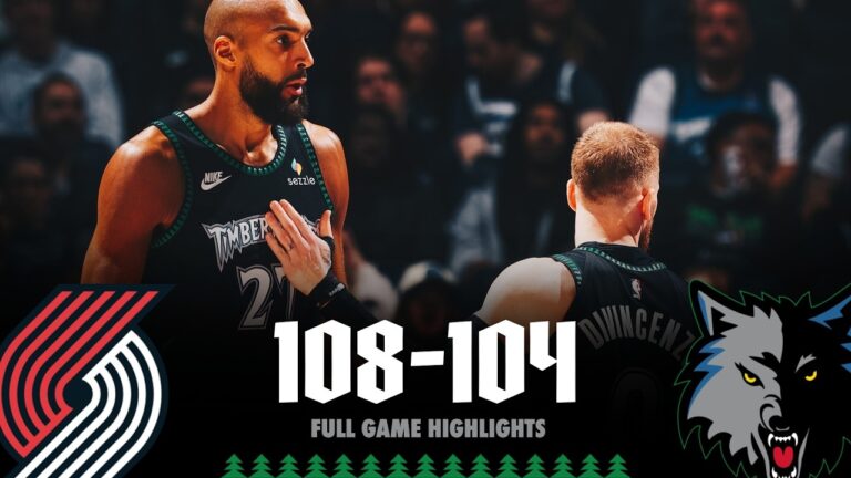 Minnesota Timberwolves Fall To Trail Blazers, 108-104 03.20.26