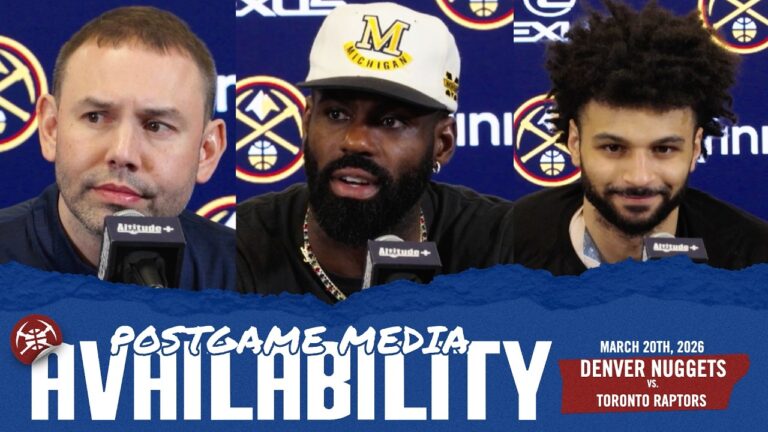 ALL Denver Nuggets Postgame Media vs. TOR
