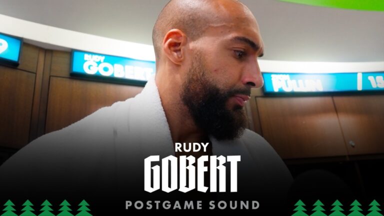 We Need To Come Out More Fired Up. Rudy Gobert Postgame Sound 3.20.26