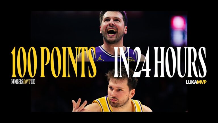 When Luka Scored 100 Points in 24 Hours