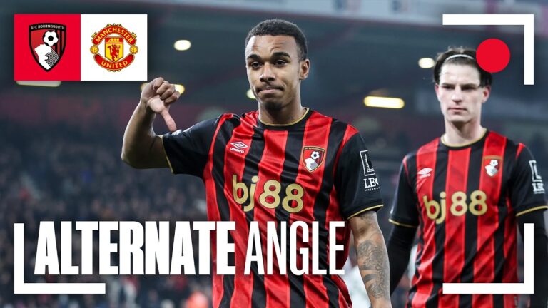 Unseen angles of dramatic draw against Manchester United Alt Angle
