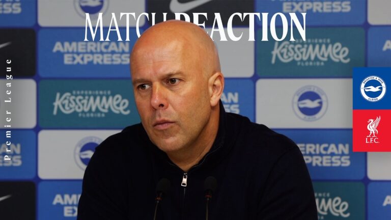 Arne Slot’s Reaction Brighton Defeat, Alisson & Ekitike Injuries