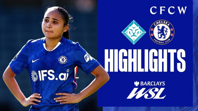 London City Lionesses 1-1 Chelsea Women HIGHLIGHTS WSL 2025 26
