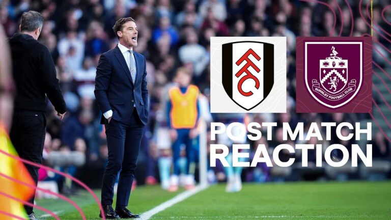 Scott Parker On Fulham Defeat REACTION Fulham 3-1 Burnley