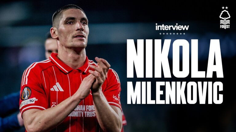 We will give EVERYTHING Nikola Milenkovic Interview Spurs vs Nottingham Forest