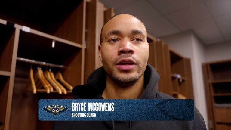 Bryce McGowens Pelicans-Jazz Postgame Interview 2 28 2026