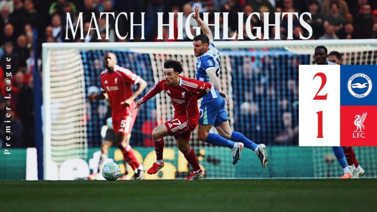 Highlights: Brighton 2-1 Liverpool Defeat As Danny Welbeck Scores Two