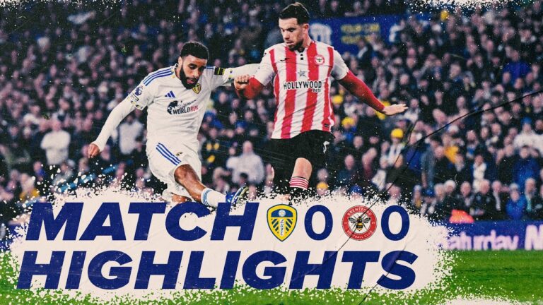 Leeds United v Brentford Premier League highlights
