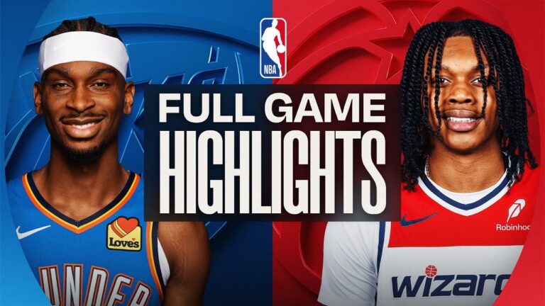 THUNDER at WIZARDS FULL GAME HIGHLIGHTS March 21, 2026