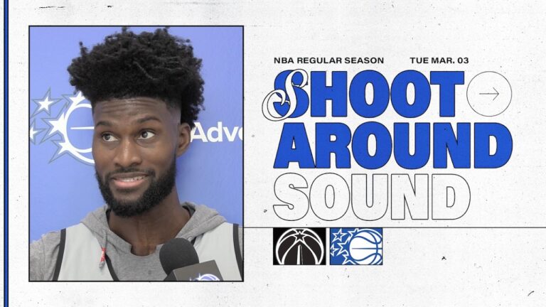 Shootaround Sound: Washington Wizards Vs. Orlando Magic Coach Mose & Jonathan Isaac