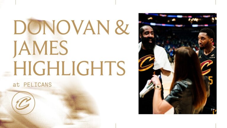 Cavs at Pelicans Donovan Mitchell & James Harden Highlights 03.21.2026