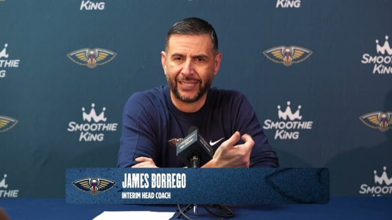 James Borrego Pelicans-Cavaliers Postgame Interview 3 21 26