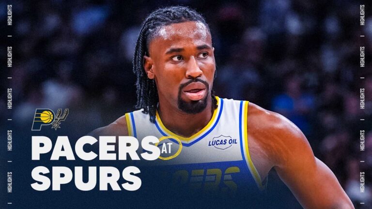 Andrew Nembhard and Pascal Siakam Return to Action Against Spurs Full Game Highlights