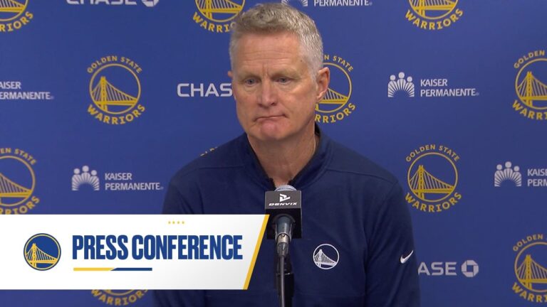 Steve Kerr on Warriors Loss to Hawks Mar. 21, 2026