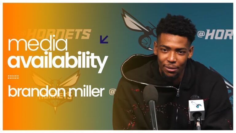 Hornets vs Grizzlies: Brandon Miller Postgame Media Availability 3 21 2026
