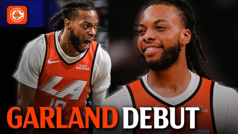 Darius Garlands First Game as a Clipper