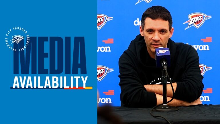 Coach Daigneault on everybody being ready to go at all times Postgame Media March 21, 2026