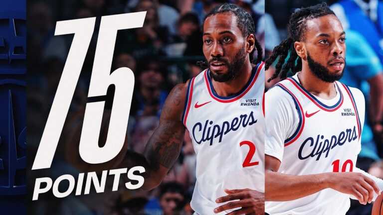 Darius Garland (41 PTS) & Kawhi Leonard (34 PTS) GOE OFF in OT Win March 21, 2026