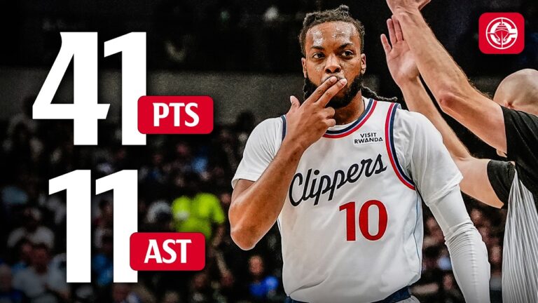Darius Garland GOES OFF for 41 PTS (8 3PM) vs Mavs