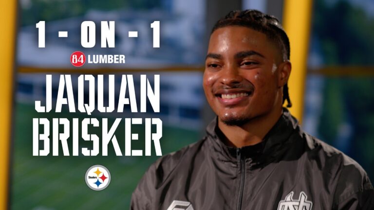 Jaquan Brisker on becoming a Steeler, coming back home to Pittsburgh 1-on-1 Pittsburgh Steelers