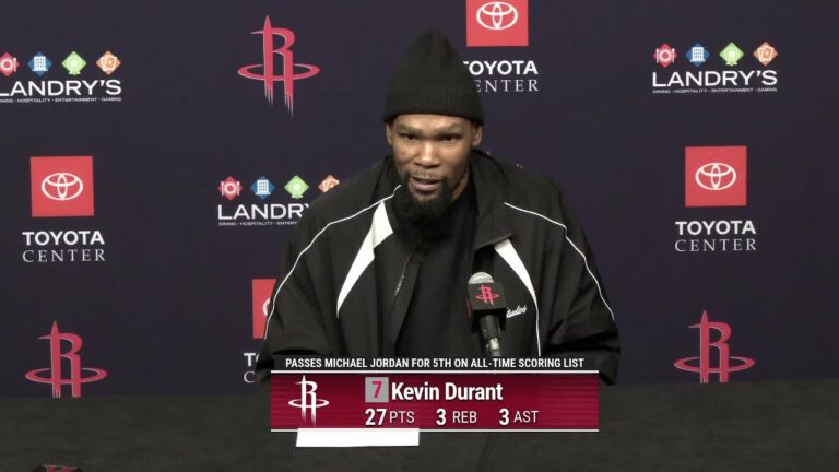 Press Conference by Kevin Durant Making History