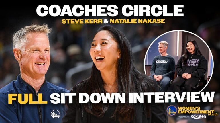 Coaches Circle: Steve Kerr & Natalie Nakase Sit-Down Interview