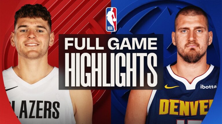 TRAIL BLAZERS at NUGGETS FULL GAME HIGHLIGHTS March 22, 2026