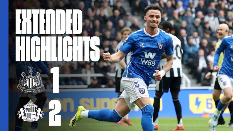 Extended Premier League Highlights Newcastle United 1 – 2 Sunderland AFC