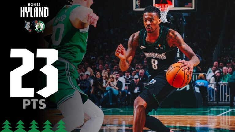 Bones Hyland Scores CRAZY 23 Points Against Celtics 03.22.26