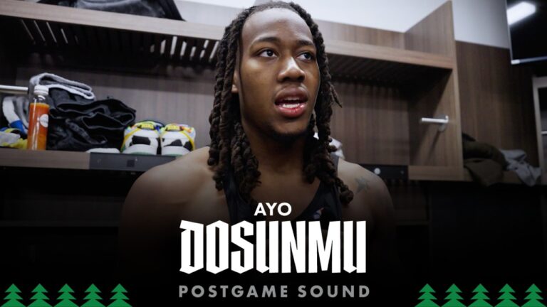 Anytime You Can Keep A Team Under 100 That’s A Great Sign. Ayo Dosunmu Postgame Sound 3.22.26