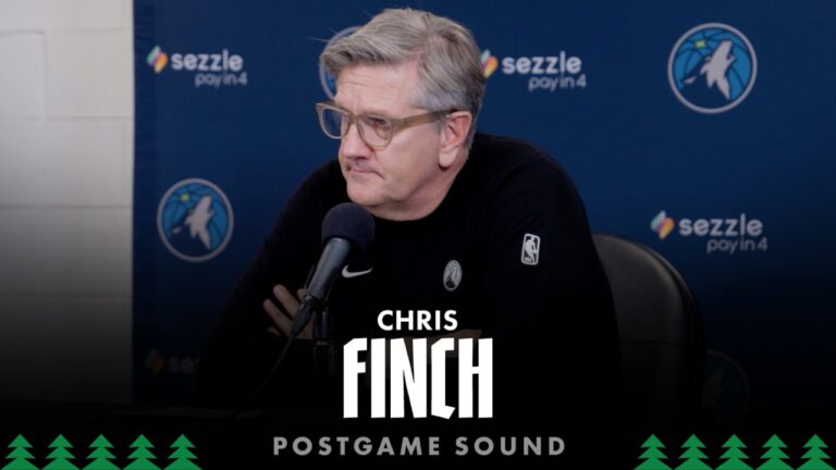 The Key To This Win Was Our Defense. Chris Finch Postgame Sound 3.22.26