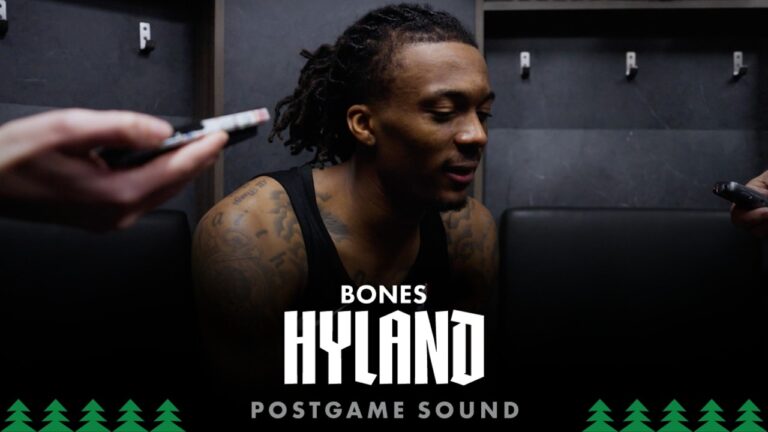 I Just Got Into A Good Rhythm & Found My Flow. Bones Hyland Postgame Sound 3.22.26
